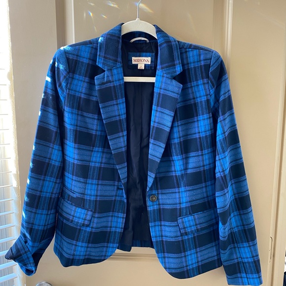 Merona Tops - NAVY & BLACK BLAZER!